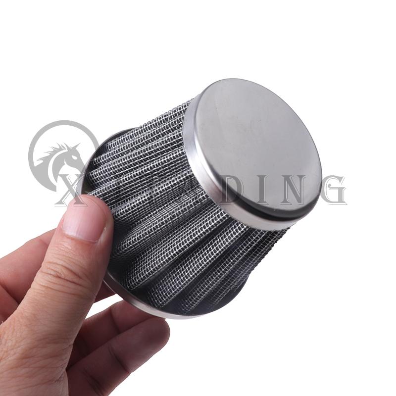 Motorcycle 35mm 38mm 42mm 45mm 48mm Mushroom Head Air Filter Cleaner Intake Pipe Modified Scooter Pit Dirt Bike ATV Universal