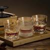 300ml Elegant Glass Glasses Wholesale Cups for Home Bar Transparent Drinkware Whiskey Glass Wine Cups Creative European Beer Cup