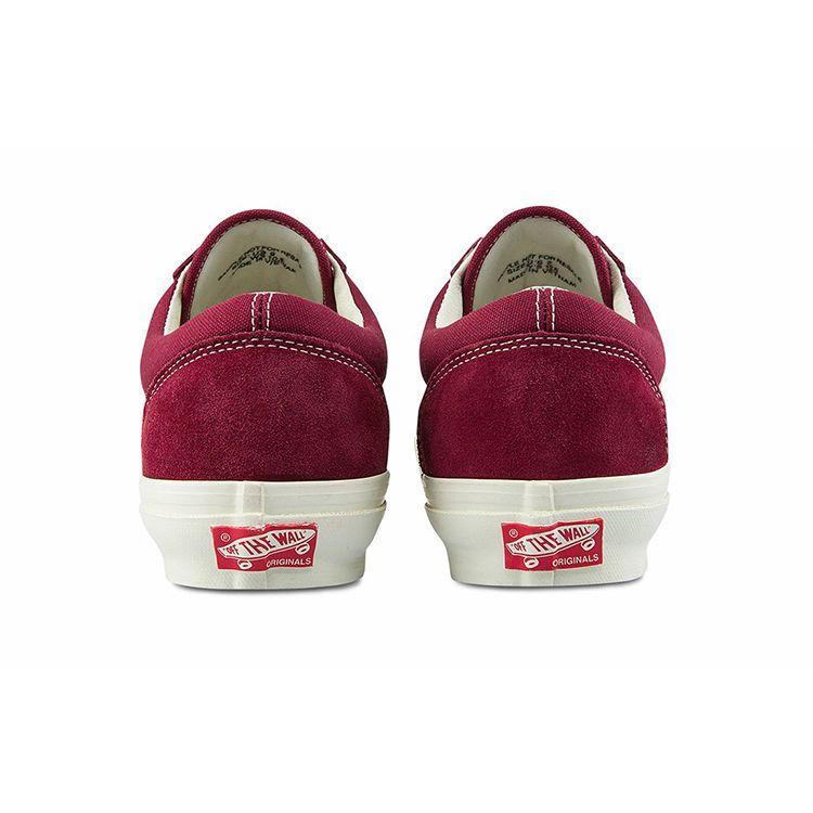 Vans OG Style 36 LX Pomegranate Unisex Sneakers Red Classic-White VN0A4BVE9X7