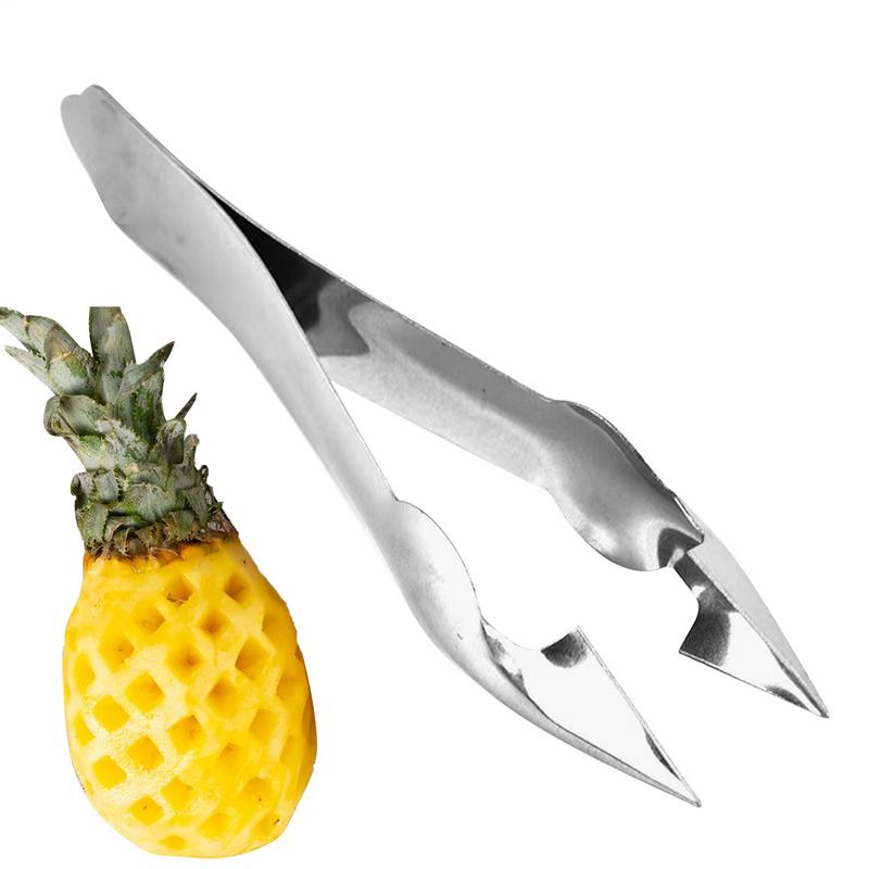 Stainless Steel Strawberry Huller Pineapple Removing The Stem And Eye Clip Of Vegetables And Fruits Useful Things For Kitchen