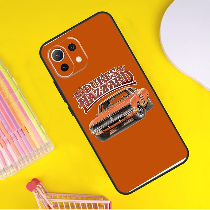 La General Lee Dukes Of Hazzard 01 Cover Per Xiaomi 13 14 Ultra 11T 12T 13T 14T Pro POCO X7 Pro X3 X5 F3 F5 F6 M6 X6 Pro Custodia