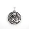 Collana Madonna Trendy Design Fascino Popolare Acciaio Inossidabile Pendente Madonna Madre Ringraziamento Gioielli Religiosi Vintage
