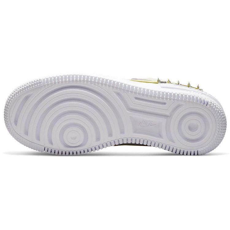 Nike Baskets Air Force 1 Shadow SE Ivoire Pâle Citron Clair Femme Crème DJ5197-100