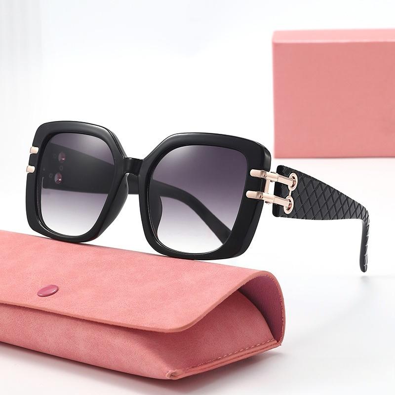 

2025 New Vintage Oversized Square Polarized Sunglasses for Women Retro Luxury Big Large Sun Glasses UV400 Gafas De Sol Hombre no case