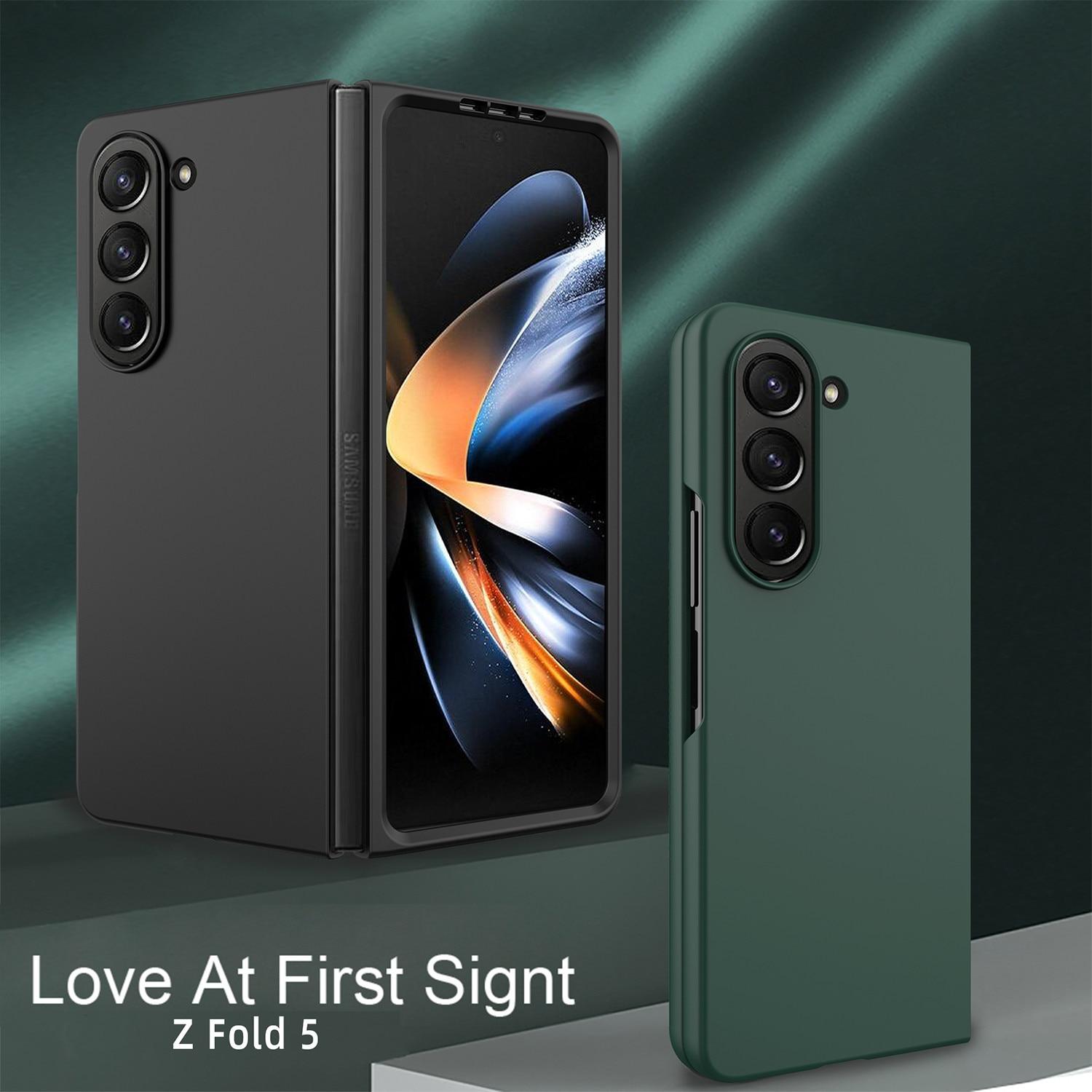 

Ударопрочный жесткий чехол для ПК для Samsung Galaxy Z Fold 5 4 Fold5 Fold3 Fold4 Fold 3 2 Zfold5 Fold2 Противоскользящий чехол для сотового телефона