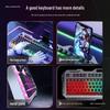 Mechanical Feel K2 Wired Keyboard and Mouse Set for Esports, Office, and Gaming.