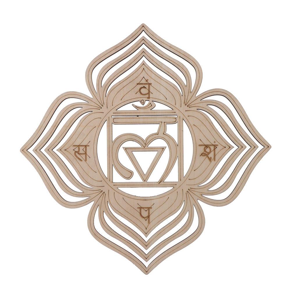 14cm Wooden Wall Sign Flower of Life Shape Coaster Laser Cut Wood Wall Art DIY Crafts Making Geometry Ornament Home Decoration