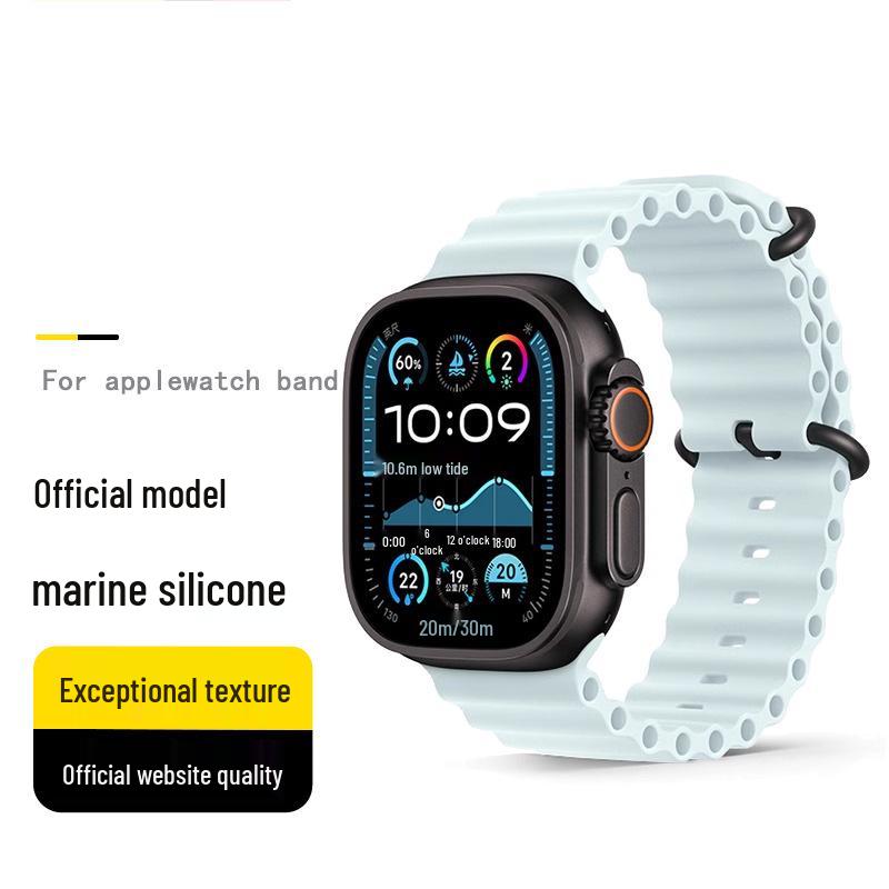 Apple Watch Ocean Silikonový Sportovní Řemínek S9/S10/Ultra