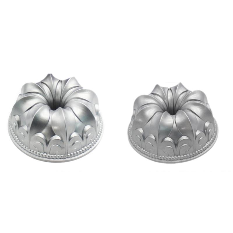 Cake Pan Non Stick Shaped Tube Pan For Oven Baking Floral Whirlwind Shape Mold