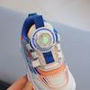 Kinder Sneakers Jungen Mädchen Freizeitschuhe Drehknöpfe Laufschuhe Weiche Sohlen Baby Mesh Schuhe Singles