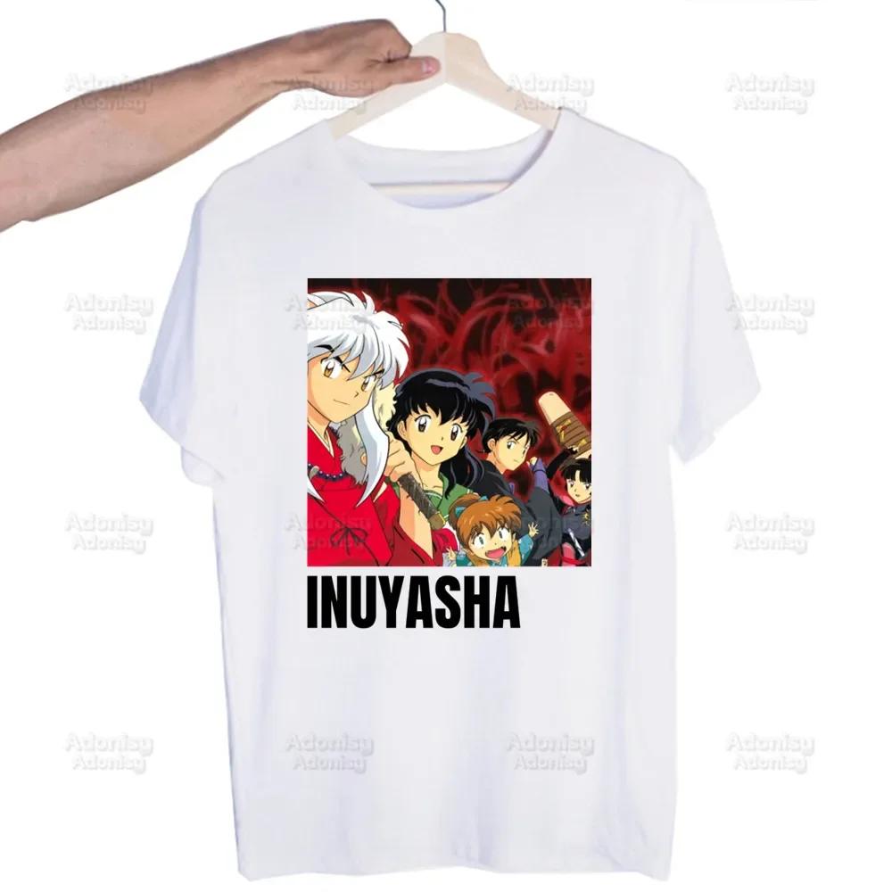 Inuyasha Sesshoumaru Higurashi Kagome  Unisex's Tshirt Cute Printing Shirt  Unisexs Fashion T-Shirt For  Unisex Casual Tops Short Sleeve Shirt