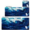 Mousepad Computer XL MousePads Keyboard Pad Mouse Mat Japan Sea Wave Gamer Soft Office Carpet Anime Table Mat Desktop Mouse Pad