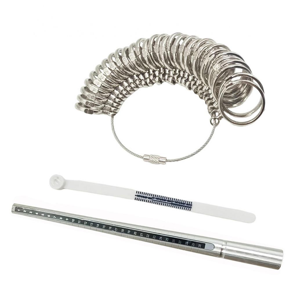 Multifunctional Jewelry Measurement Tool Recyclable Metal Accurate Sizing Tool Suitable for Rings and Accessories