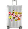 50Pcs Warning Danger Banning Sign Stickers Phone Bike Wall Scrapbook Motorcycle Cool Car Waterproof Cartoon Sticker for Kid Toy