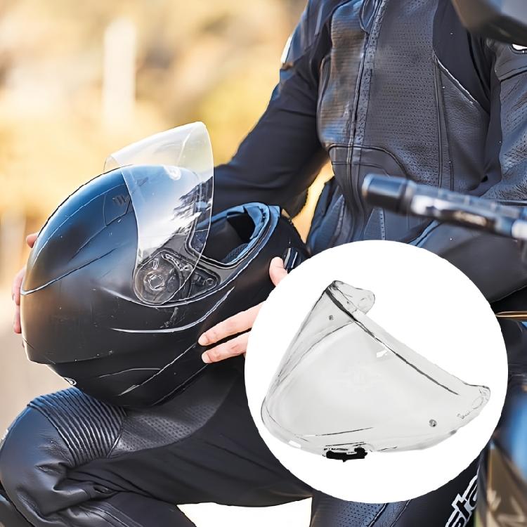 Easy To Replace Helmet Lens For OF603 Motorcycle Helmets With Clear View UV400 Filter Anti Fog Coating