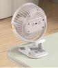 Compact Clip-On USB Rechargeable Fan: Quiet and Portable for Office, Dorm, Stroller, or Bed Use