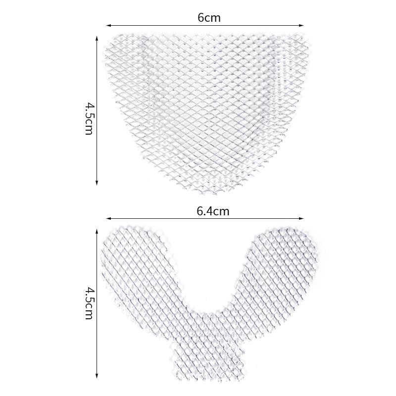 10pcs Denture Reinforcement Mesh Palatal Retention Dental Impression Metal Net Trays Upper Lower Dentist Materials