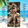 Towel Collection Textile Bathrobe Beach Quick-Drying Deepspace Lightweight Portable Camping Love And Swim Pool Travel