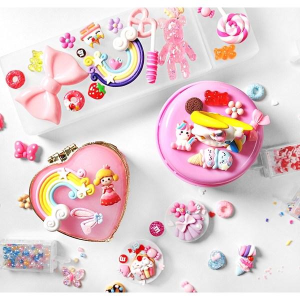 Zestaw upominkowy DIY Decoden Lab, losowa dostawa, popularne koreańskie zabawki