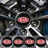 4 Stück 56mm Auto Radnabenkappe Abzeichen Emblem Aufkleber Radaufkleber Für Kia Rio 3 4 Ceed Cerato Sportage Soul Sorento K2 K5 Flip