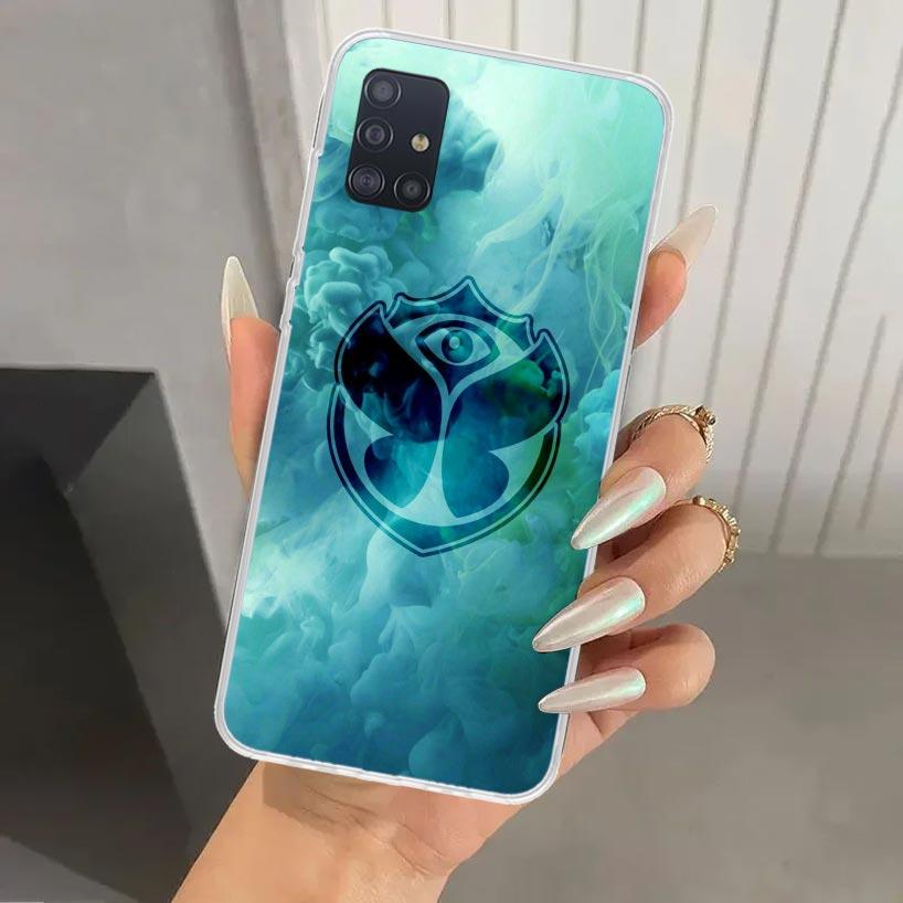 Music Festival Tomorrowlands Phone Case for Samsung Galaxy A52 A32 A22 A12 A02S A50S A30S A10S Note 20 Ultra 10 Plus S10 A31 A20