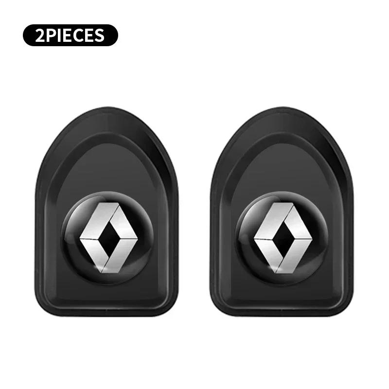 Renault 2026 Új Keréktárcsa Borításokhoz 1/2/4 DB Mini Autós Kampók Fekete Műanyag Öntapadós Látványtalan Kampók Renault Clio Laguna 2 Mega Modellekhez