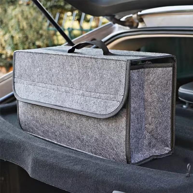 Car Felt Cloth Storage Bag Folding Organizer Box Trunk Tool Case For Suzuki Swift Samurai Vitara SX4 Jimny Alto Kaiser Ingnis Dz
