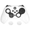 PlayVital Protective Cover for Xbox Elite Wireless Controller Series 2 Core, Includes Soft Rubber Skin and Thumbstick Cap Covers (White)