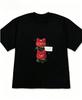 Minimalist Strawberry Graphic Tee Tshirt Casual Aesthetic Crew Neck Shortsleeved Trendy Everyday Fruit Print Top for Women