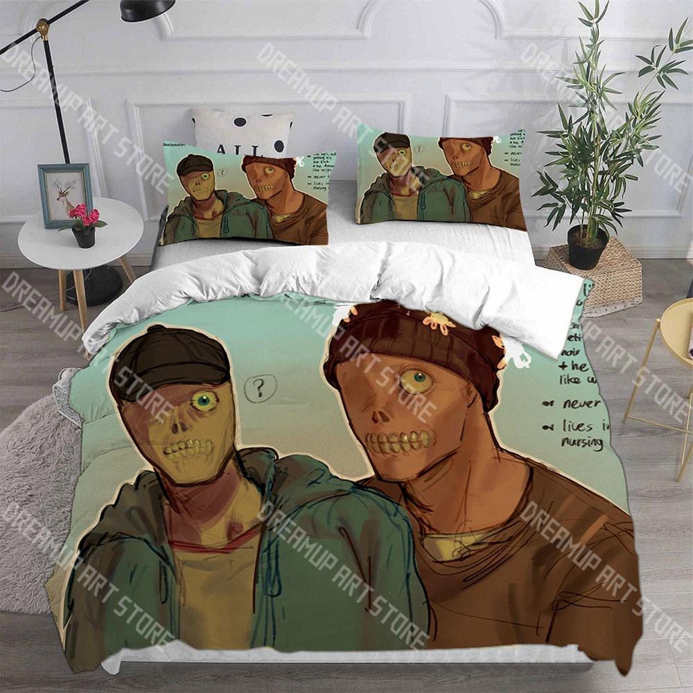 Fashion Game Mouthwashing Bedding Set Single Twin Full Queen King Size Bed Set Kids Bedroom Duvetcover Sets Bed Sheet Set