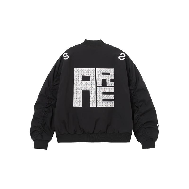 

Мужская куртка пике на весну/осень 2025 года - Хай-стрит, Гонконг, Японский Харадзюку, Корейский тренд, Свободный крой. XL чёрный