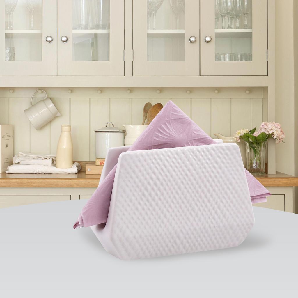 Ceramiczny serwetnik stojak na serwetki MAESTRO WHITE MR-20002-44