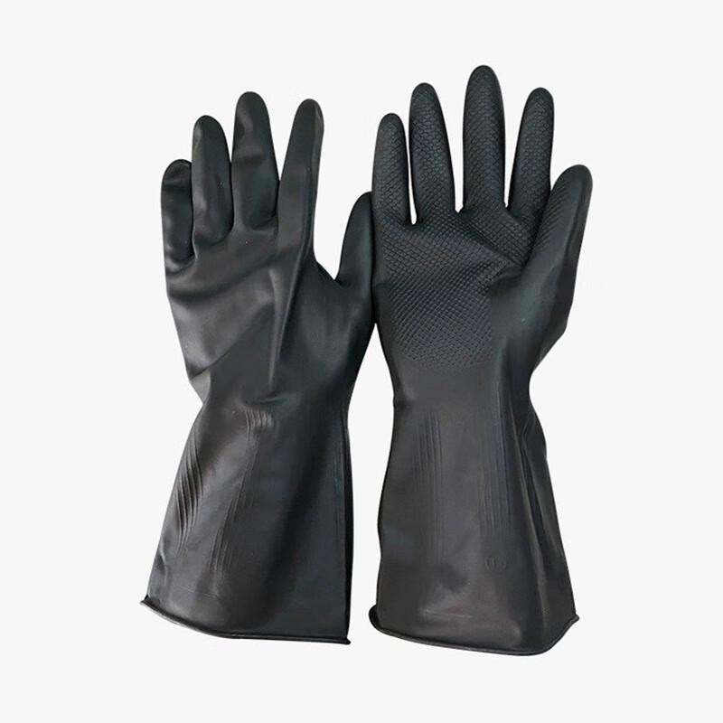 Lishen Triangle Brand Thickened Latex Cleaning Gloves M-L