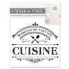 Les Trésors De Lily [R6252] - Door Sticker 'Kitchen' Moments of Sharing - 20x20 Cm