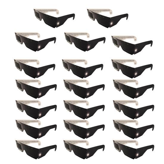 Professional Sun Glasses Solar Eclipse Glasses UV IR Filter Sun Glasses Adults Safe Shades for Direct Sun Viewing