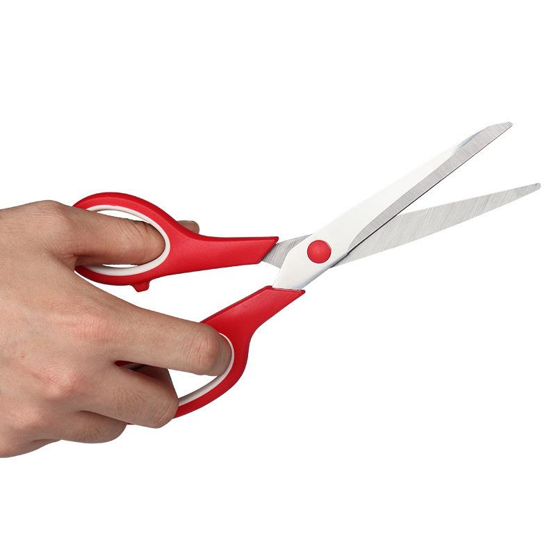 6color Office Scissors,Stainless Steel Scissors Anti Rust,Handmade Paper Cut Diy Domestic Office Student Use,ZS-18