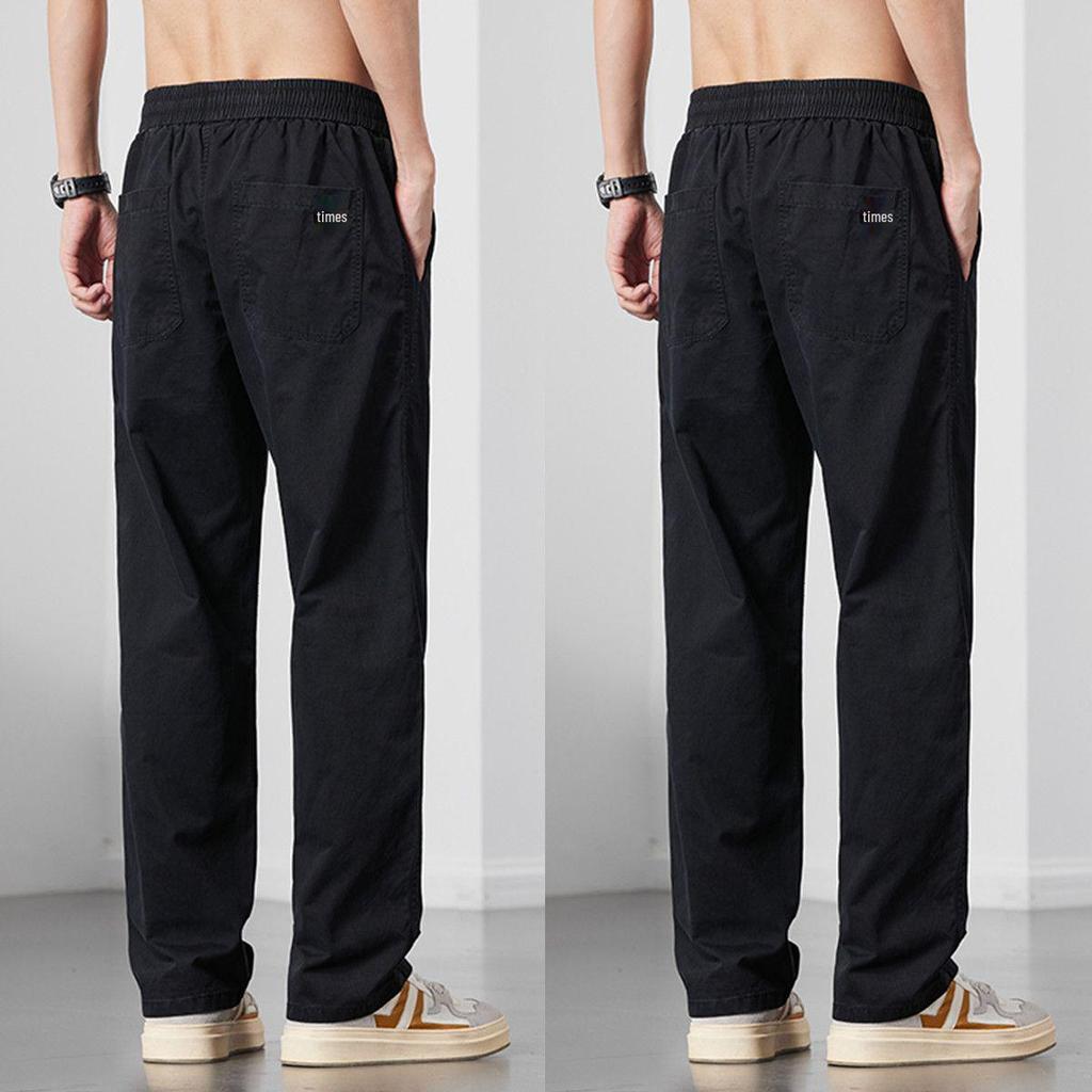 2025 Men's Versatile Loose-Fit Summer Pants - Lightweight, Durable, Plus Size