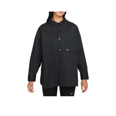 חולצה קז'ואל מבד פופלין קליל עם שרוולים ארוכים לנשים טופים HJ0716011