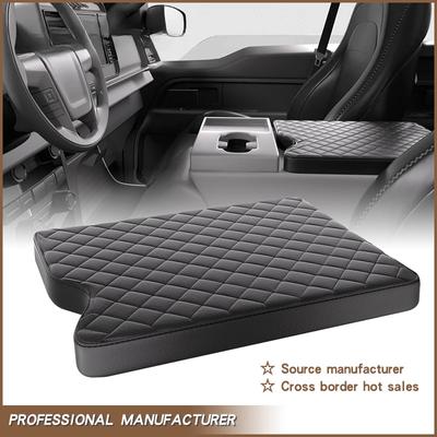 Armrest Cover For F150 F250 F350 F450 F550 Accessories Center Console Cover Middle Console Armrest Interior Decoration Parts PU