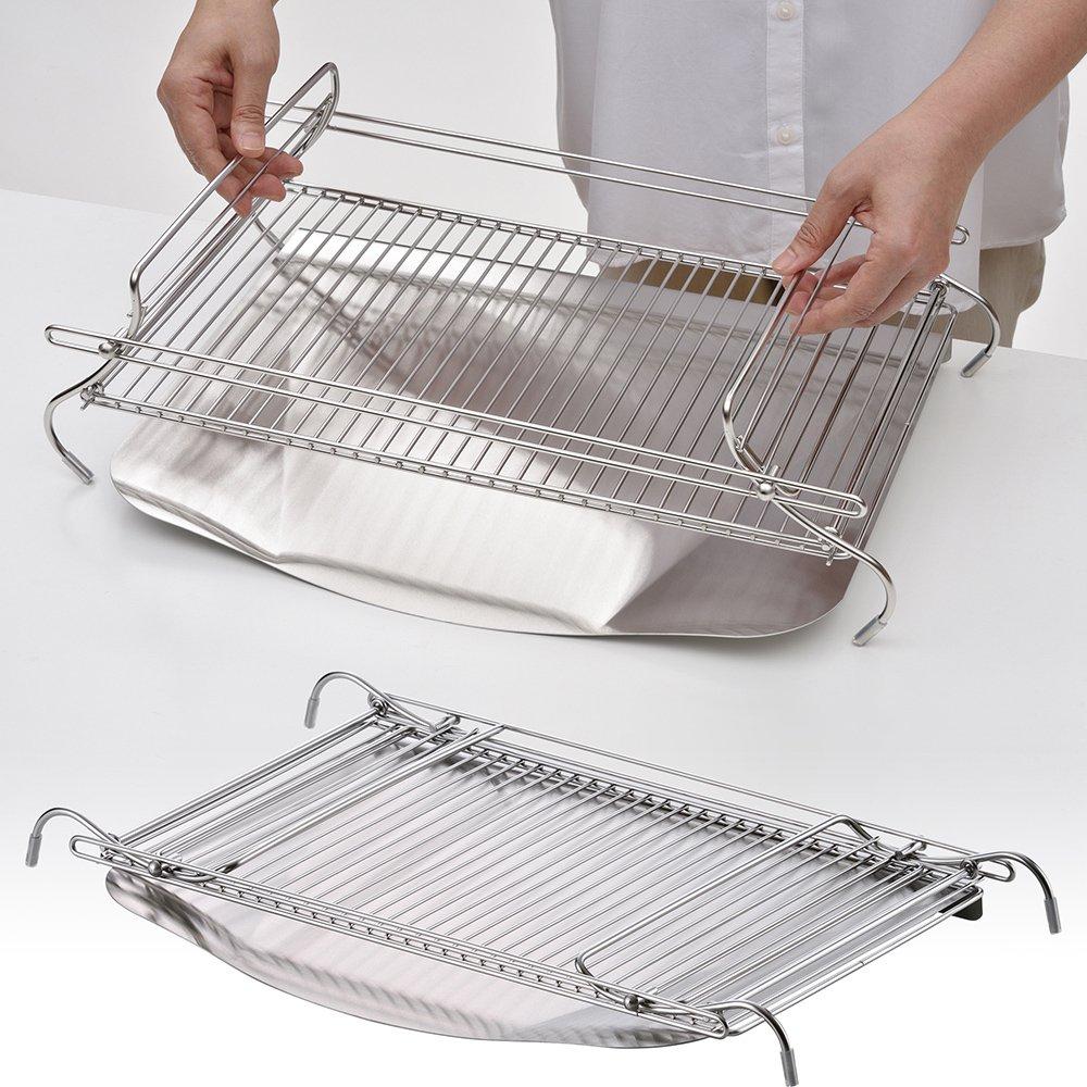 Wahei Freiz Dish Drainer with Draining Tray, Made in Japan