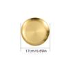 Stainless Steel Round Plate Grape Shaped Fruit Tray for Hotel Eco-Friendly Serving Food Tray