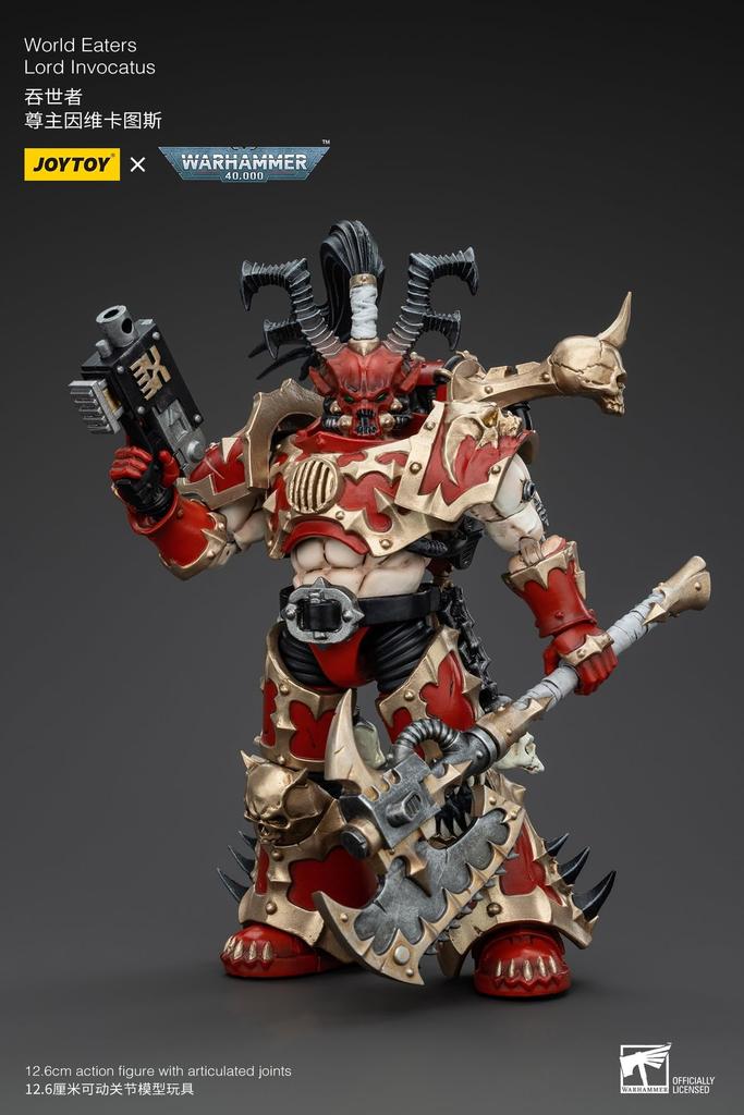 JOYTOY Warhammer World Eater Lord Invocatus Scale Action Figure 40,000 1/18 (Assembled)