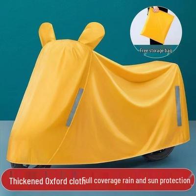 Conjunto de Capas de Chuva Impermeáveis para Carro e Moto Elétricos