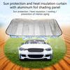 Automotive Protection Sun Shade Strong Aluminum Foil Car Window Cover For Greatest Heat Reflection Windshield Cover