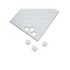 3D Foam Adhesive Dots - RAYHER - 3mm - 544 Pieces - White - Mixed