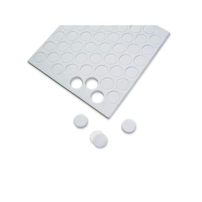 Points autocollants de mousse 3D - RAYHER - 3mm - 544 pièces - Blanc - Mixte