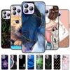 Pentru Cubot P80 Husă Capac Pentru Cubot P 80 Silicon Moale Marmură Neagră Bumper Funda Coque pentru Cubot P80 CubotP80 Global Protectoare