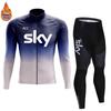 2026 Winter Warm Cycling Clothing Set  Thermal Fleece Cycling Jersey Men's Mtb Clothing Man Blouse Uniform Bicycle Clothes Complete Set