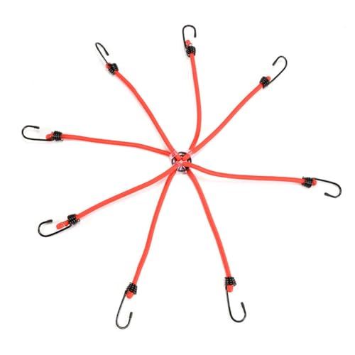 

Шнур для переноски мотоциклов, туристический, велосипедный, эластичный, для фиксации багажа, эластичный, Moorope, J-образные крючки на обоих концах, круглый эластичный тип (460см,