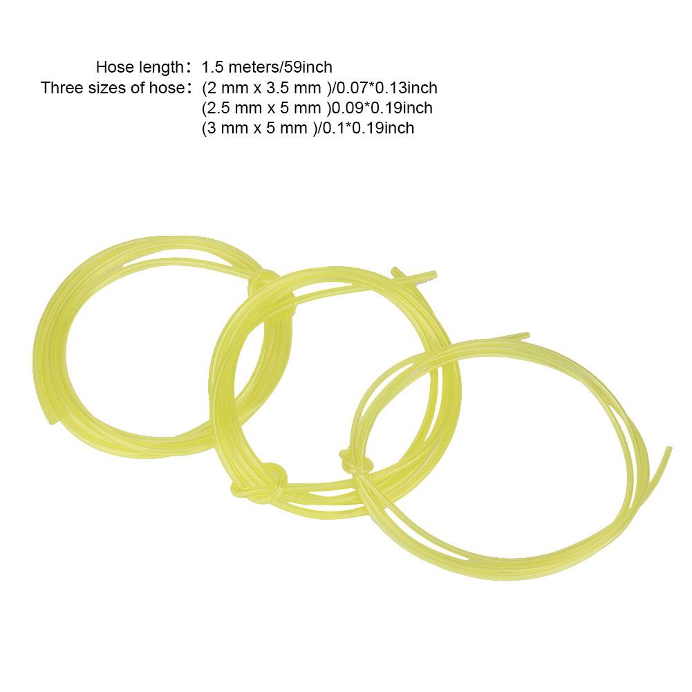 1.5 Meters 3 Sizes Fuel Line Hose Petrol Tubing Fit For Poulan,Craftsman,Husqvarna